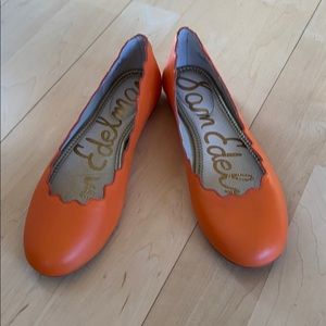 Orange Sam Edelman Flats
